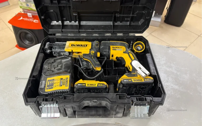 Шуруповерт ленточный dewalt dcf620