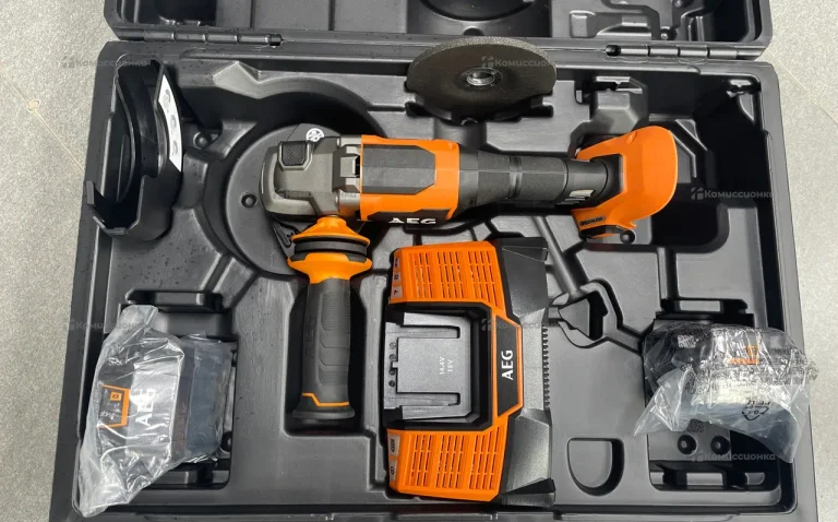 Аккумуляторная ушм AEG BEWS18-125BLPX2