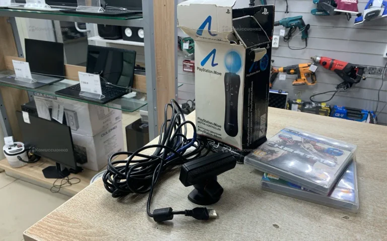 контроллер ps move cech-zcm1r + игра схватка