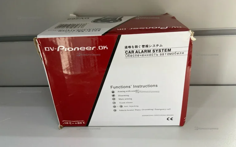 Сигнализация pioneerok dv269