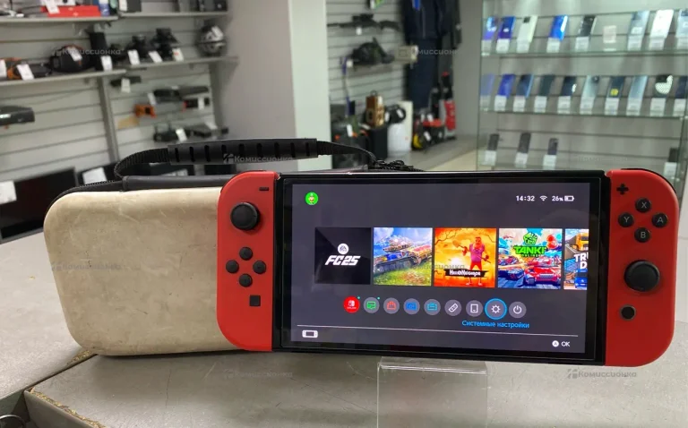Игровая приставка Nintendo Switch OLED Mario Red E