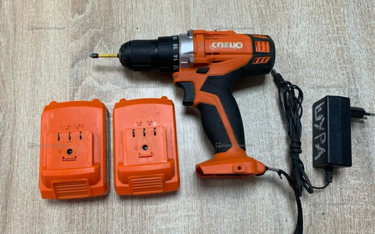 Аккумуляторный шуруповерт СПЕЦ БДА-18-Ли