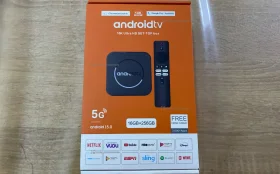 Купить ТВ приставка Android TV 10 Ultra HD SET-TOP box б/у , в Самара Цена:1500рублей