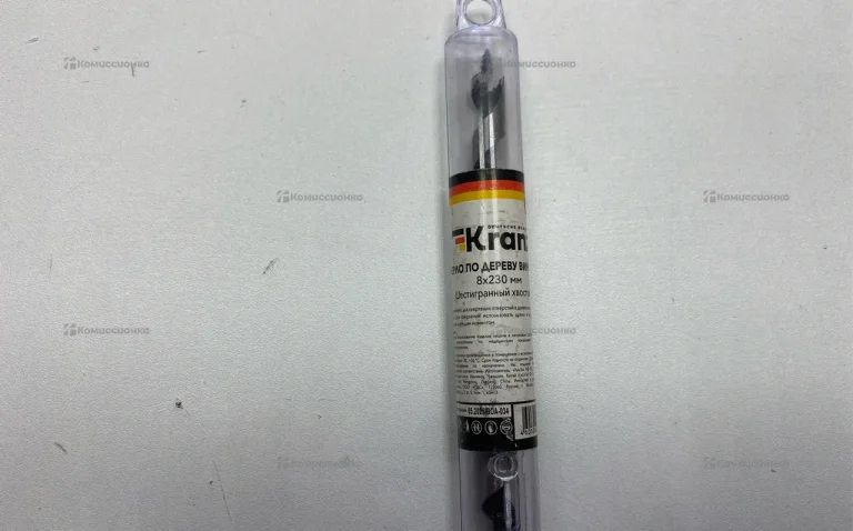 Сверло по дереву винтовое Kranz 8*230