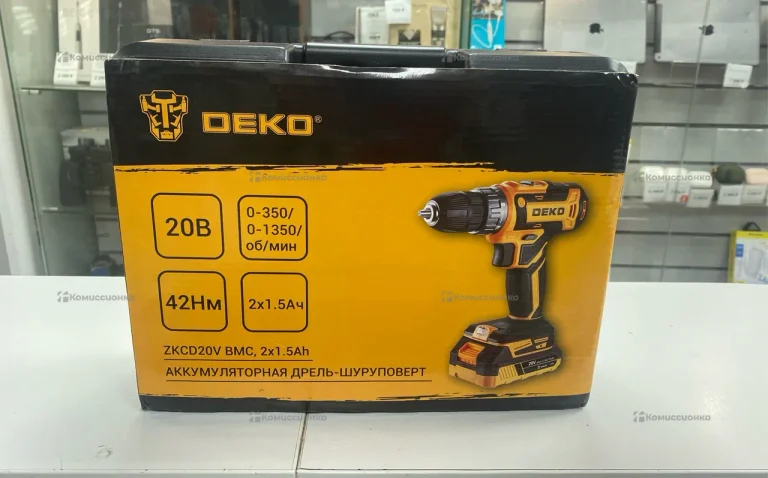 Шуруповерт DEKO ZKCD20V