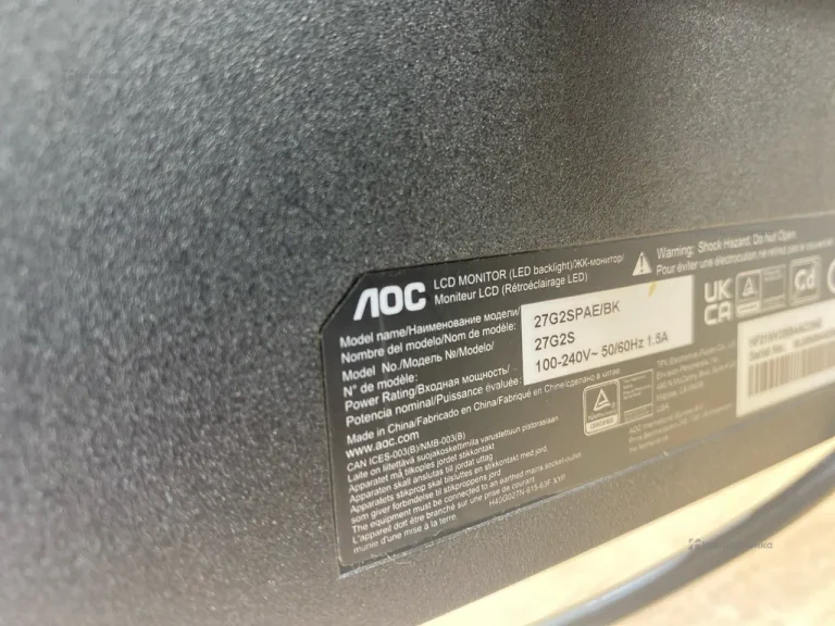 Монитор AOC 27G2SPAE/BK