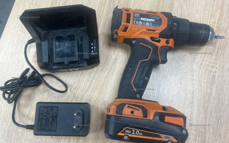 Шуруповерт аккумуляторный AEG BS18G4