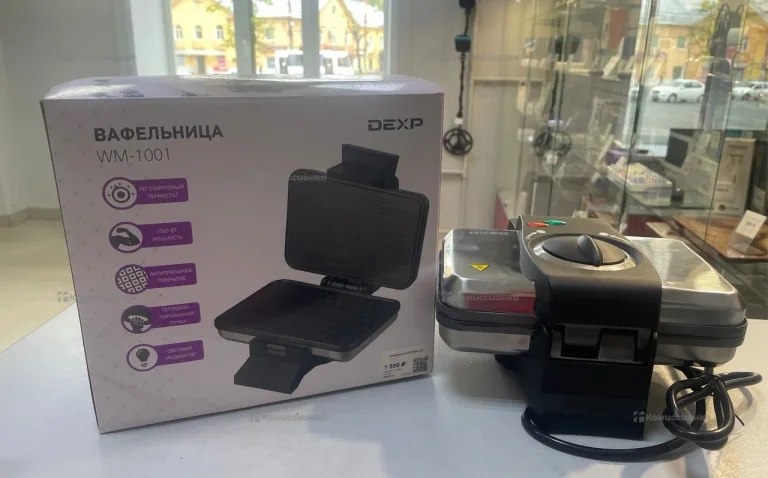 Вафельница dexp wm-1001