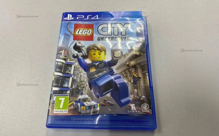 диск PS4 logo city