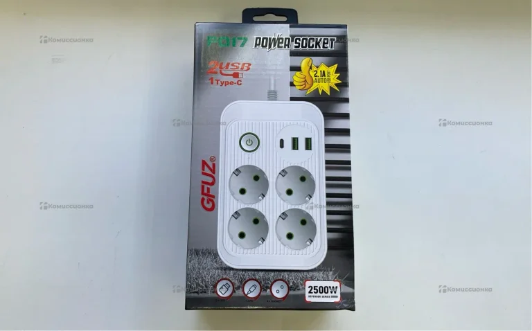 Сетевой фильтр gfuzf17 4 розетки