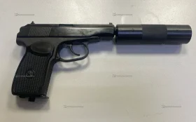 Купить Пневматический пистолет Baikal MP654K с глушителе б/у , в Сызрань Цена:11990рублей