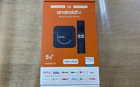 Купить ТВ приставка Android TV 10 Ultra HD SET-TOP box б/у , в Самара Цена:1500рублей