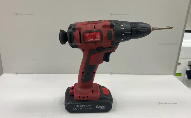 Шуруповерт Elitech ДА 18СЛК2