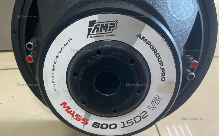 Сабвуфер  AMP MASS 800 15D2 V2