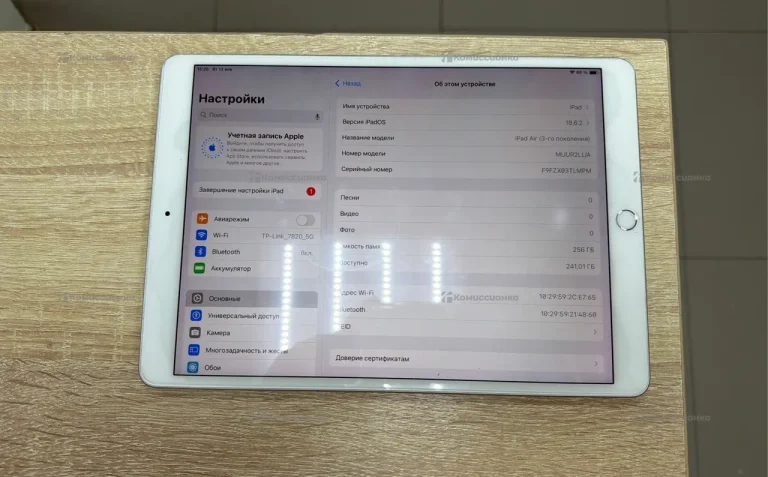 Планшет ipad 3 a 2152 256гб A2152