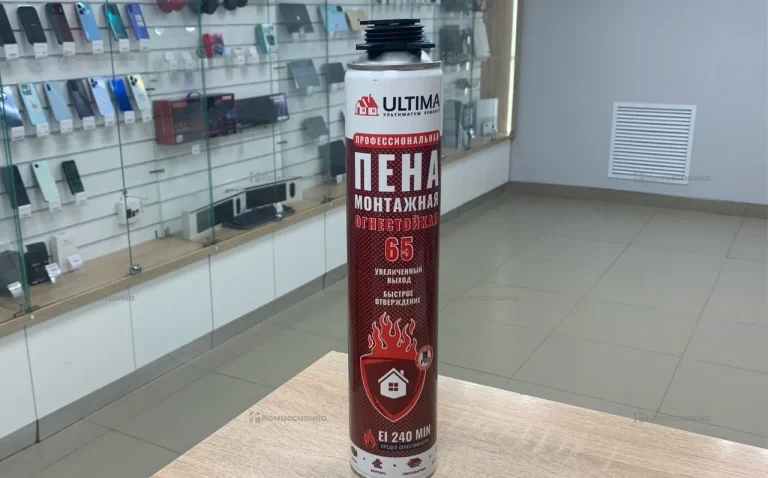 Пена монтажная огнеупорная