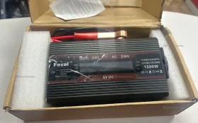 Купить Автомобильный инвертор Foval 1500W б/у , в Москва и область Цена:1590рублей