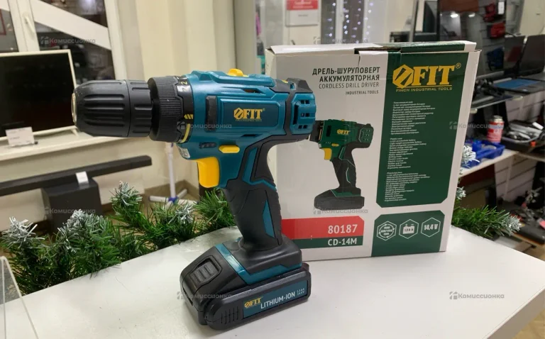 Дрель-шуруповерт FIT CD-14