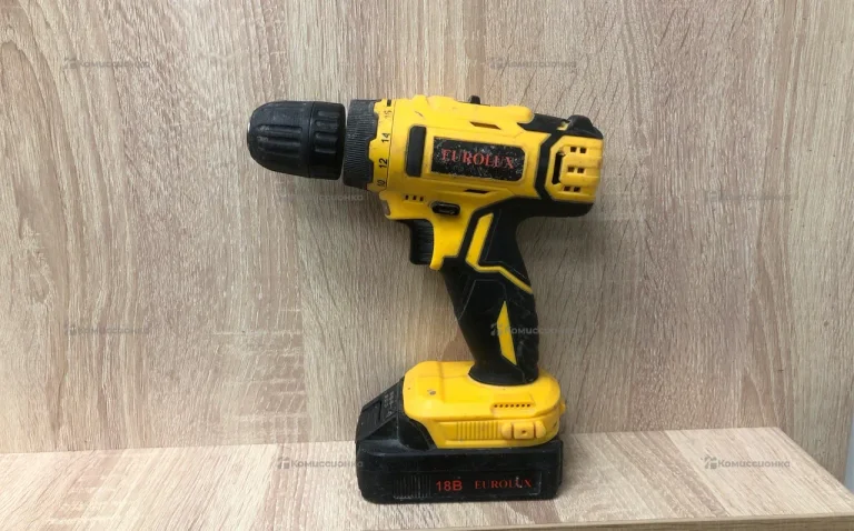 Шуруповерт Eurolux ДА-18/2Li