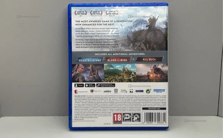 Диск для PS5 The Witcher