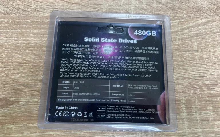Ssd us850 480gb