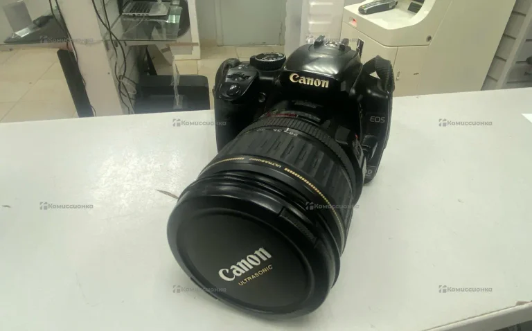 Фотоаппарат  canon 400d объектив 28-135