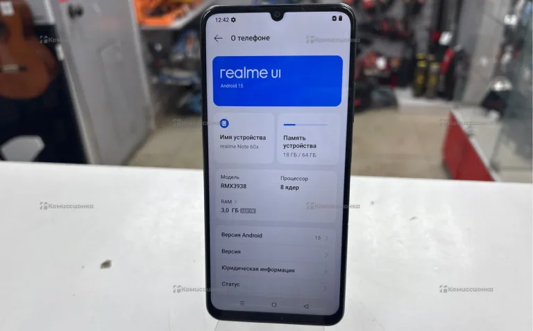 Realme Note 60x 3/64 ГБ