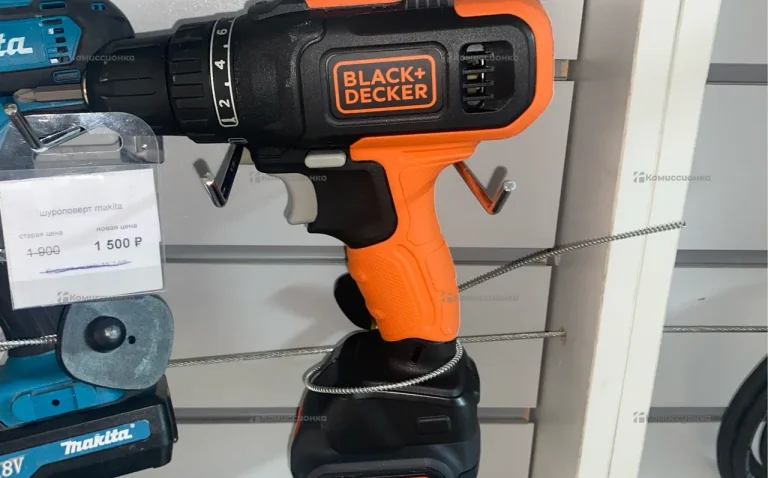 Шуруповерт Black+decker BCD7122CK