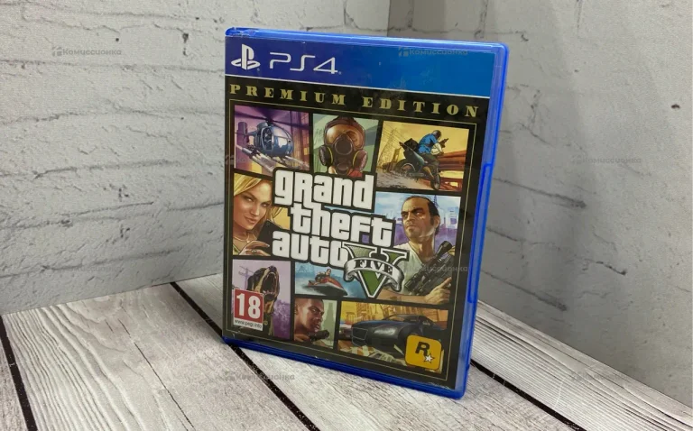 Диск ps 4 GTA 5