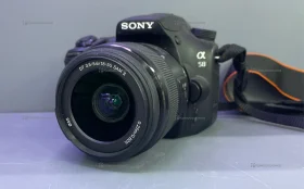 Купить Фотоаппарат Sony SLT-A58 + объектив SAL18552 б/у , в Тюмень Цена:16940рублей
