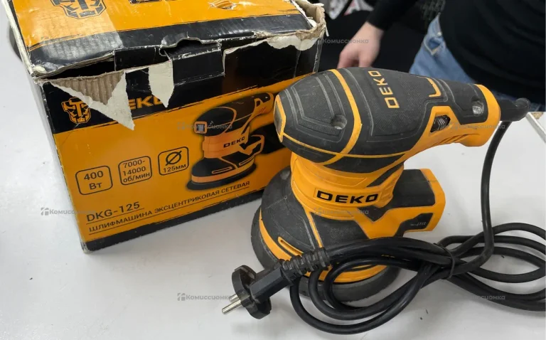 Шлифмашинка эксцентриковая Deko DKG-125