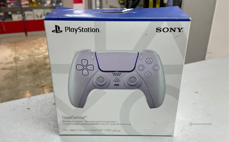 Джойстик PS5 белый