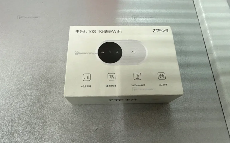 Карманный роутер zte u10s