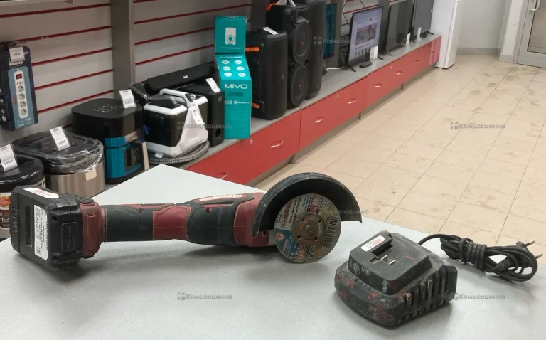 Машина шлифовальная угловая аккумуляторная REDVERG