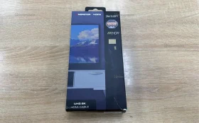 Купить HDMI кабель UHS 8K HDR 3m/9.8FT б/у , в Москва и область Цена:990рублей