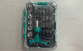 Купить Набор бит и торцевых головок с рукояткой 21 предмет б/у , в Самара Цена:390рублей