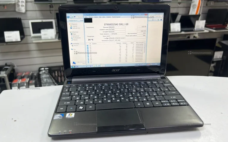 Ноутбук  Acer Intel N2600/ddr2gb/SSD500