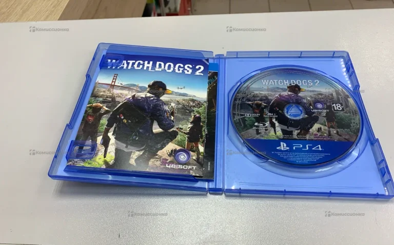 Диск ps4 watch dogs 2
