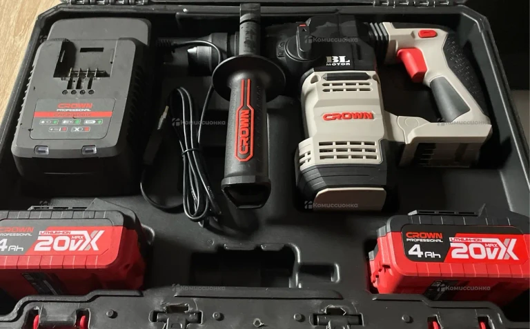 Аккумуляторный перфоратор CROWN CT28001HX-4 BMC