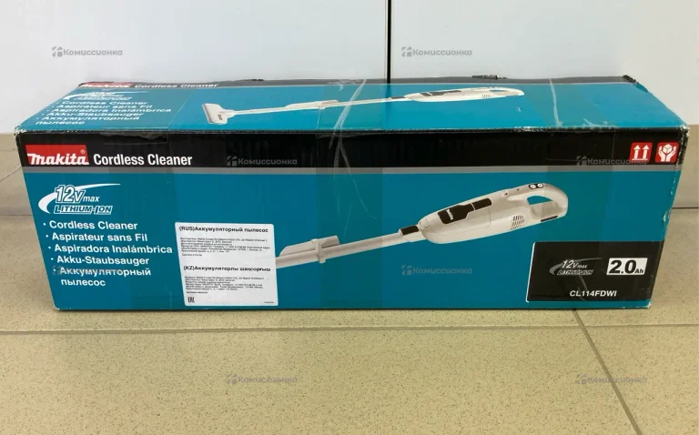 Строительный пылесос Makita CL114FDWI пылесос