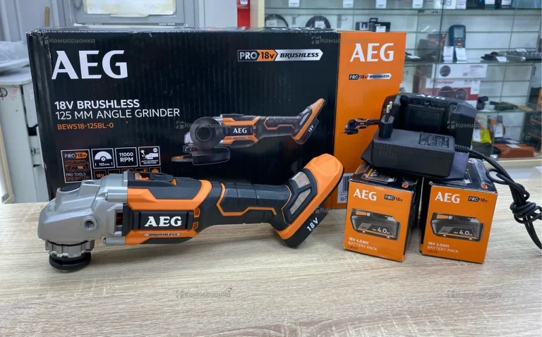 УШМ AEG BEWS18-125BL-0