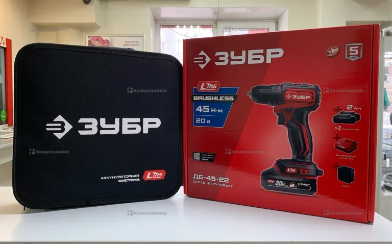 Шуруповерт ЗУБР ДБ-45-22