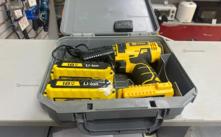 Дрель-шуруповерт аккумуляторная Edon AD-18E