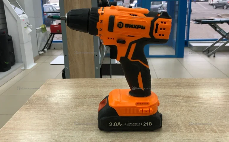 дрель шуруповерт Вихрь ДА-20Л-2КА