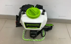 Купить Садовый опрыскиватель GreenWorks g40bps б/у , в Рязань Цена:12900рублей