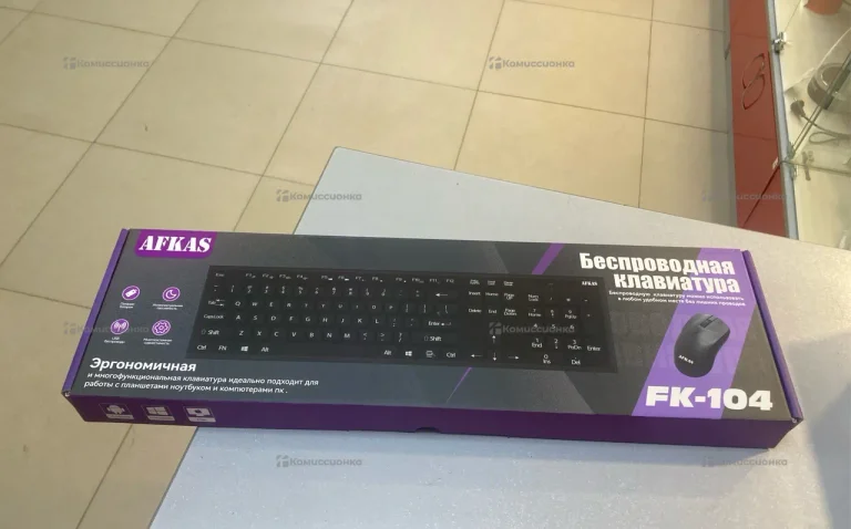 Набор беспроводных клавиатура + мышь afkas fk104