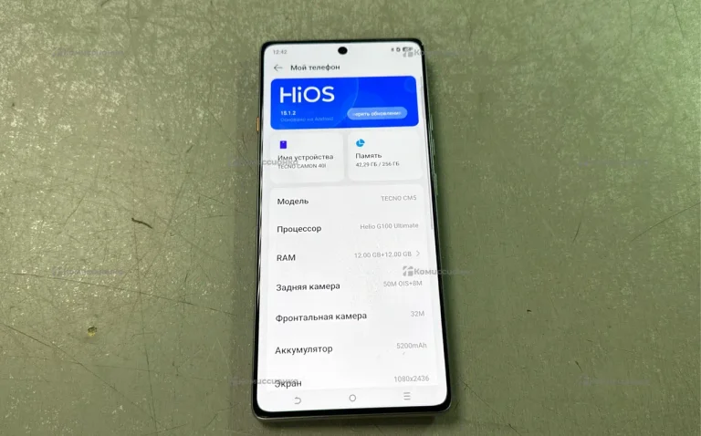 Tecno Camon 40 12/256 ГБ