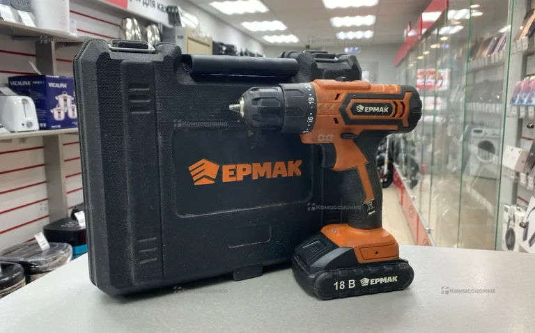 Шуруповерт ЕРМАК ДША-18