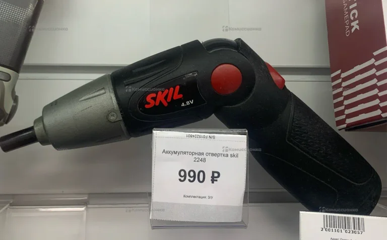 Аккумуляторная отвертка skil 2248