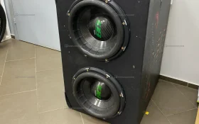 Купить Сабвуфер Apocalypse DB 3515r x2 с коробом 7kW б/у , в Уфа Цена:70000рублей
